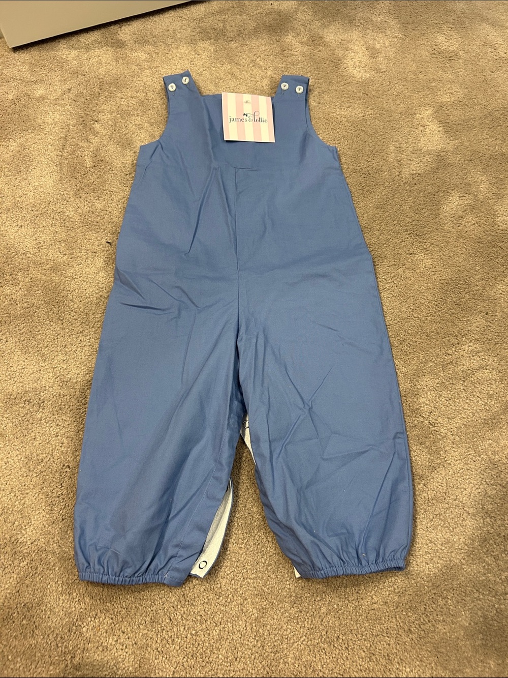 Blue Toddler Overalls